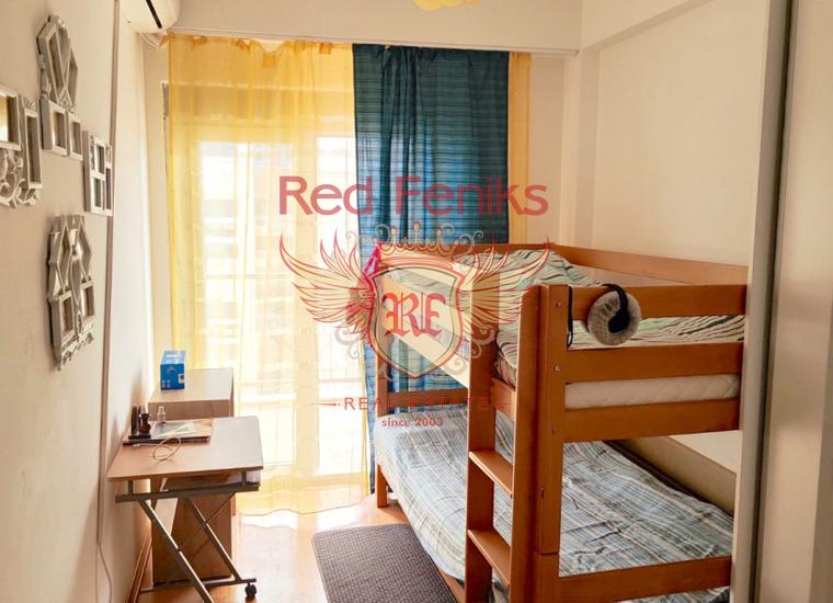 Квартира с двумя спальнями, видом на море и парковочным местом, купить квартиру в Петровац